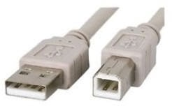 Kabel USB Zebra USB-A - USB-B 3.04 m Biały (G105850-007)