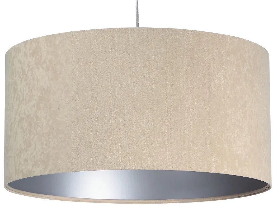 Lampa wisząca HOME 30 beżowa/srebrna BPS KONCEPT