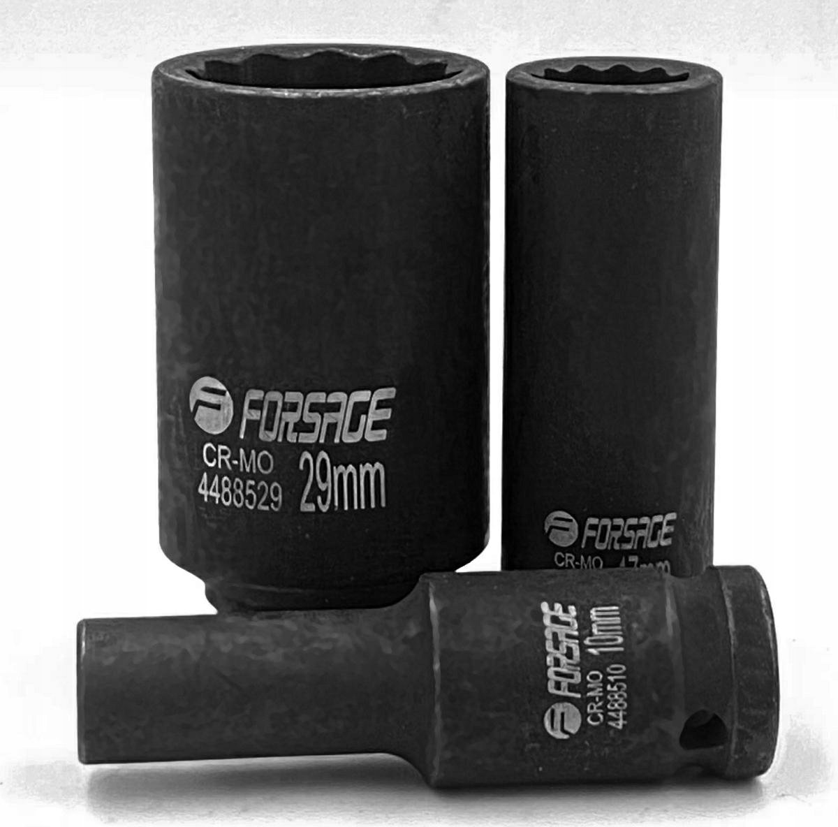 Forsage Nasadka udarowa głęboka 1/2" 10mm (12-kątna)