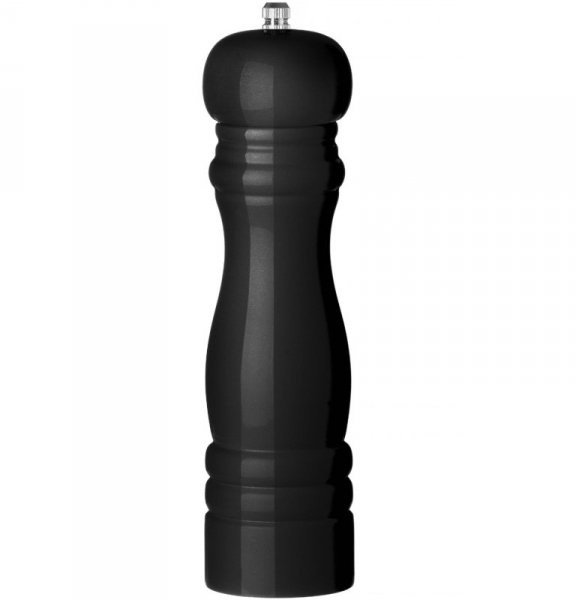 Młynek do mielenia pieprzu drewniany czarny śr. 55 x 215 mm - Hendi 469569