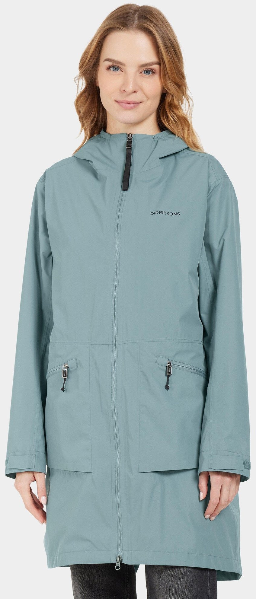 Didriksons moteriška pavasario-rudens striukė ELIANA, pilkai mėlynas
