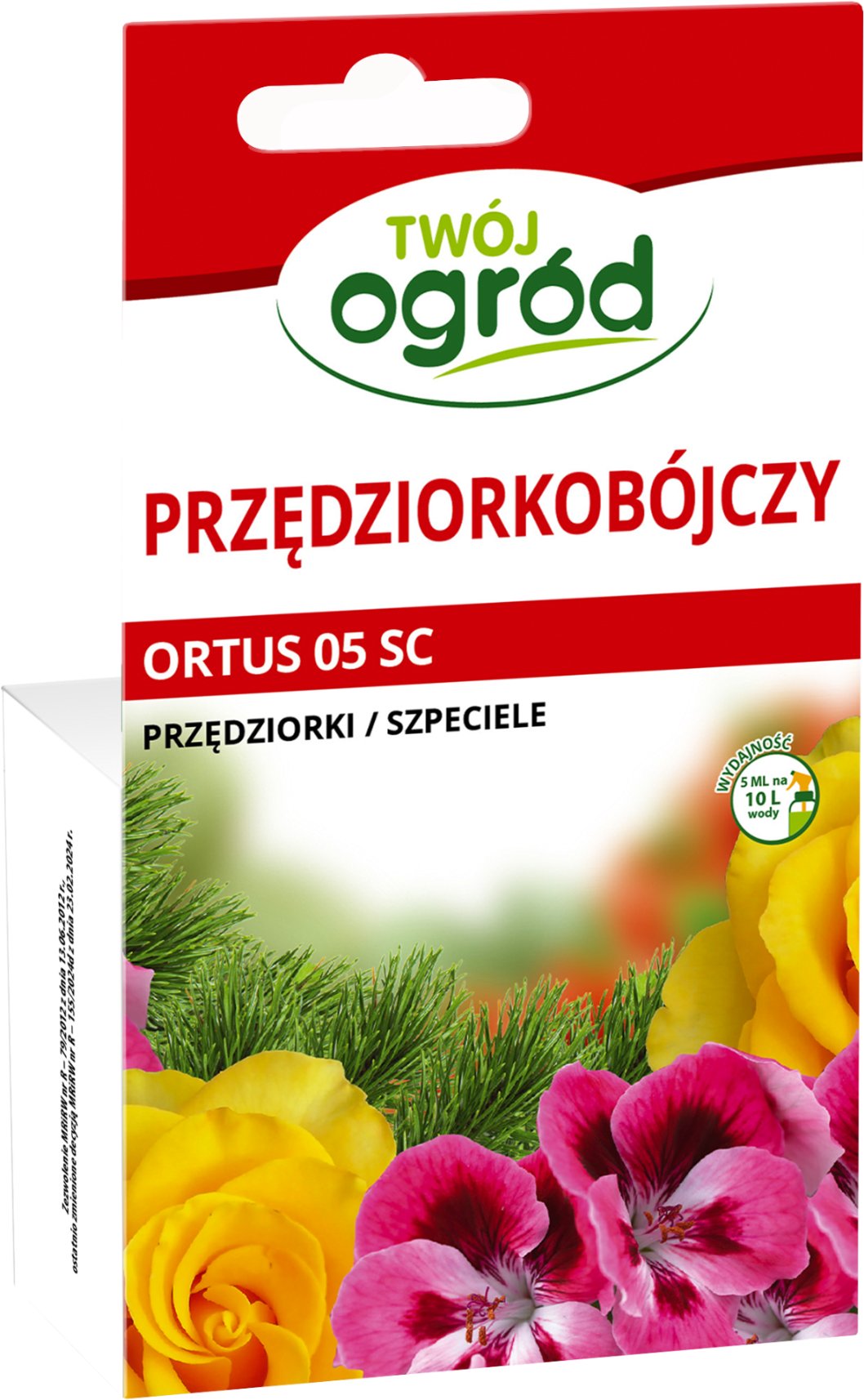 Ortus 05 SC (fenpiroksymat) Twój Ogród - środek przędziorkobójczy 5ml