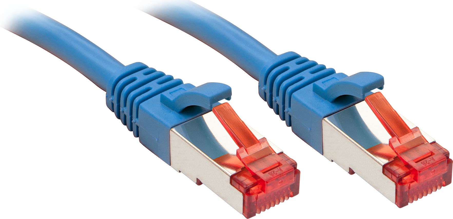 Lindy Patchcord Cat6, S/FTP, 0.30m, niebieski (47715)