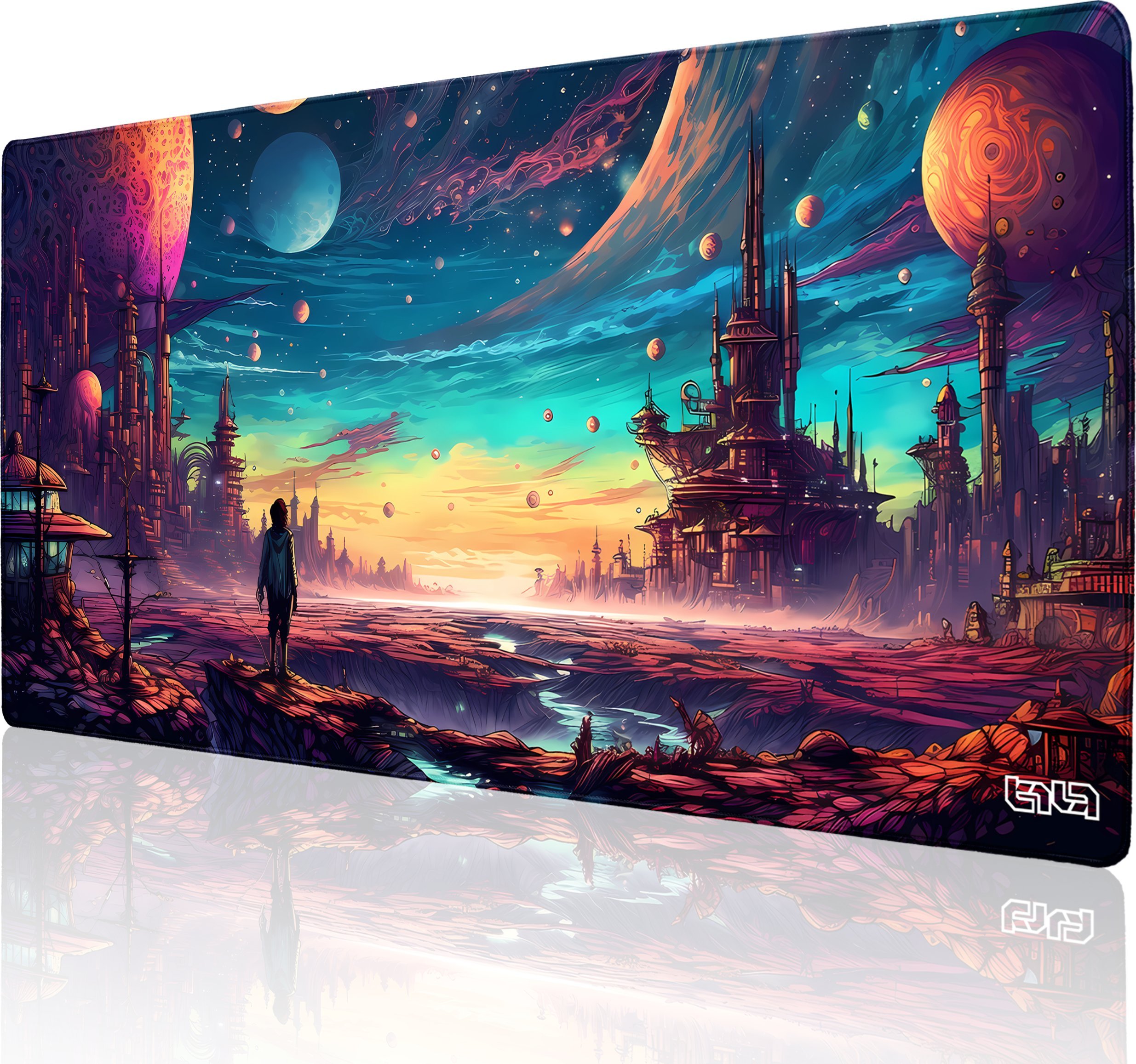 Podkładka Tilt PODKŁADKA GAMINGOWA Kosmiczne Odkrycia 100x50 XL XXL