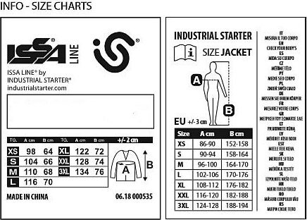 INDUSTRIAL STARTER SILKY EXTREME 8880B - kurtka softshellowa ISSA LINE, wodoodporna, kaptur, odblaskowe wstawki - szary M
