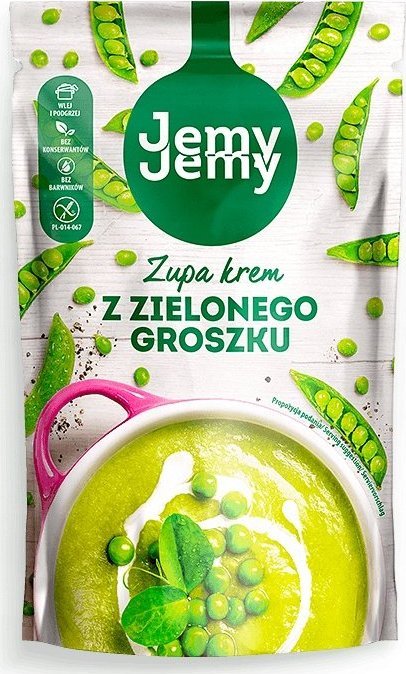 JemyJemy JemyJemy Zupa krem z zielonego groszku 375 g