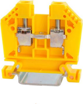 EM Group Złączka szynowa gwintowa ZSG 6mm2 zółta mini (43407N)