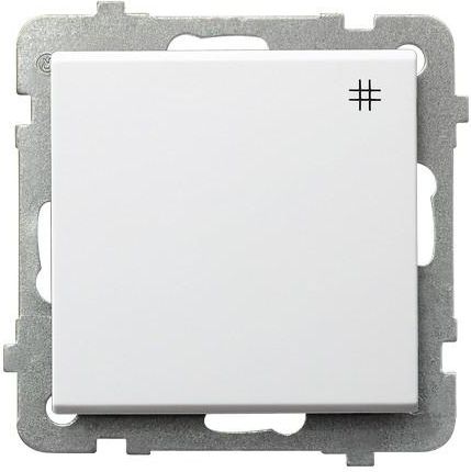 Ospel Łącznik krzyżowy Sonata 16AX IP20 biały (ŁP-4R/m/00)