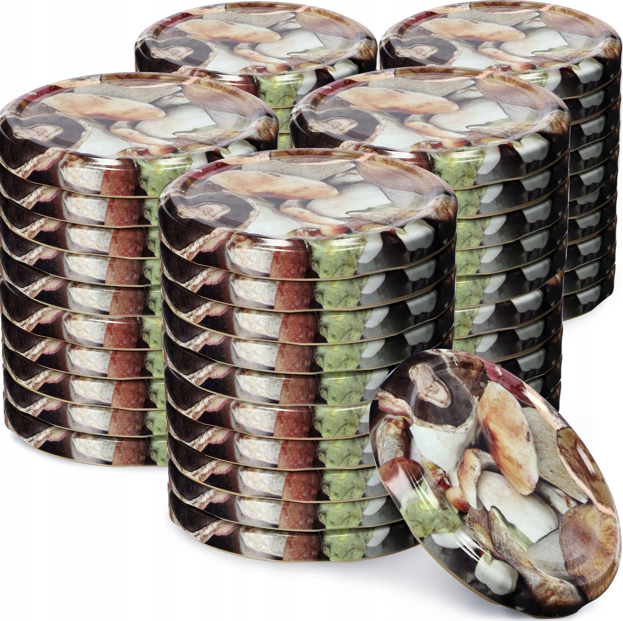 Kadax Zakrętki Do Słoików Nakrętki Wieczka 50 szt fi 66