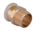 Geberit Złączka Mapress Kupfer Gas 28mm przejściowa z GZ 1" (34671)