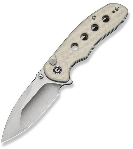 CIVIVI Nóż Triptych 14C28N Ivory G10