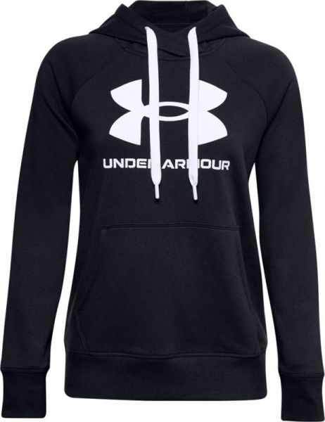 Under Armour Bluza damska Rival Fleece Logo Hoodie Czarna r. M