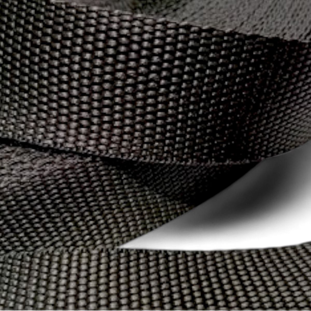 Taśma do mocowania i wiązania drzew i krzewów ogrodnicza czarna 4cm x 50m