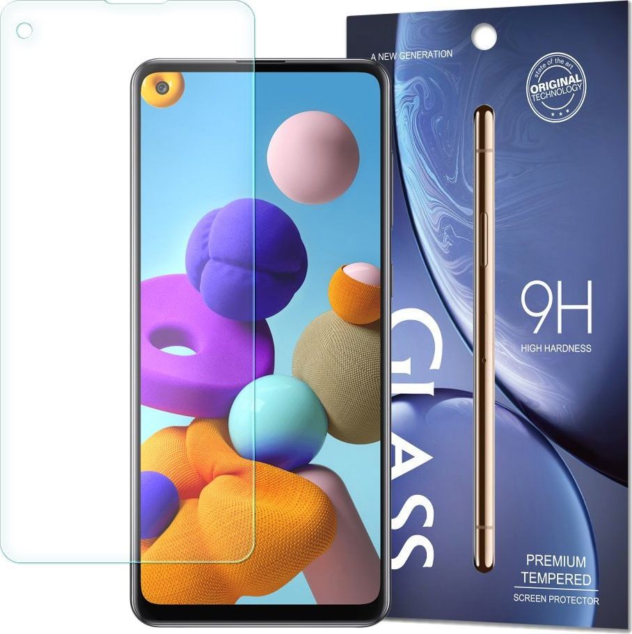 Braders Szkło hartowane płaskie 9H do Samsung Galaxy A21S