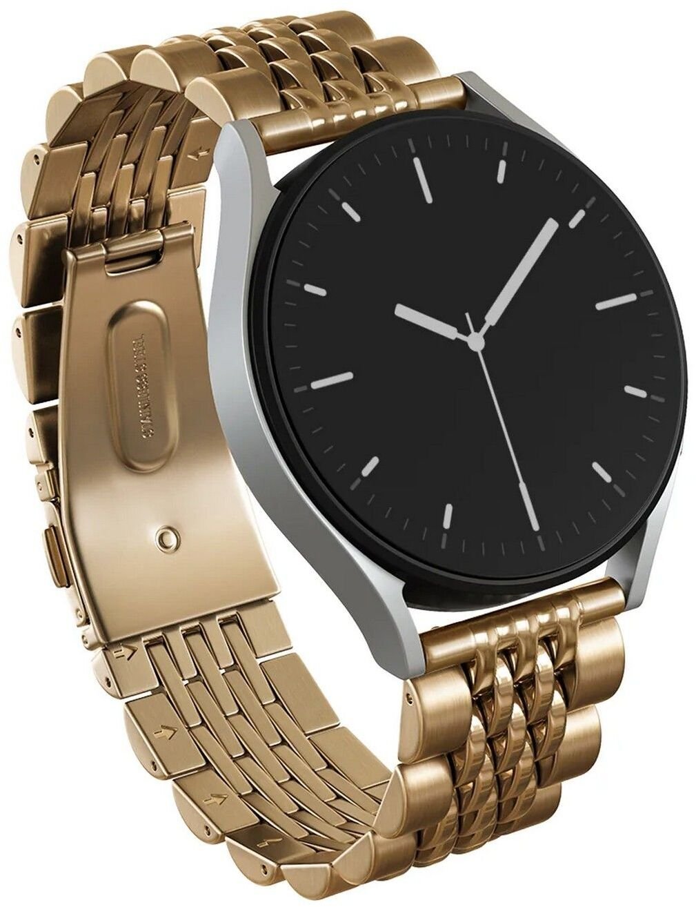 Burga Metal Bracelet Chic Royal universal for 22 mm watches (gold)