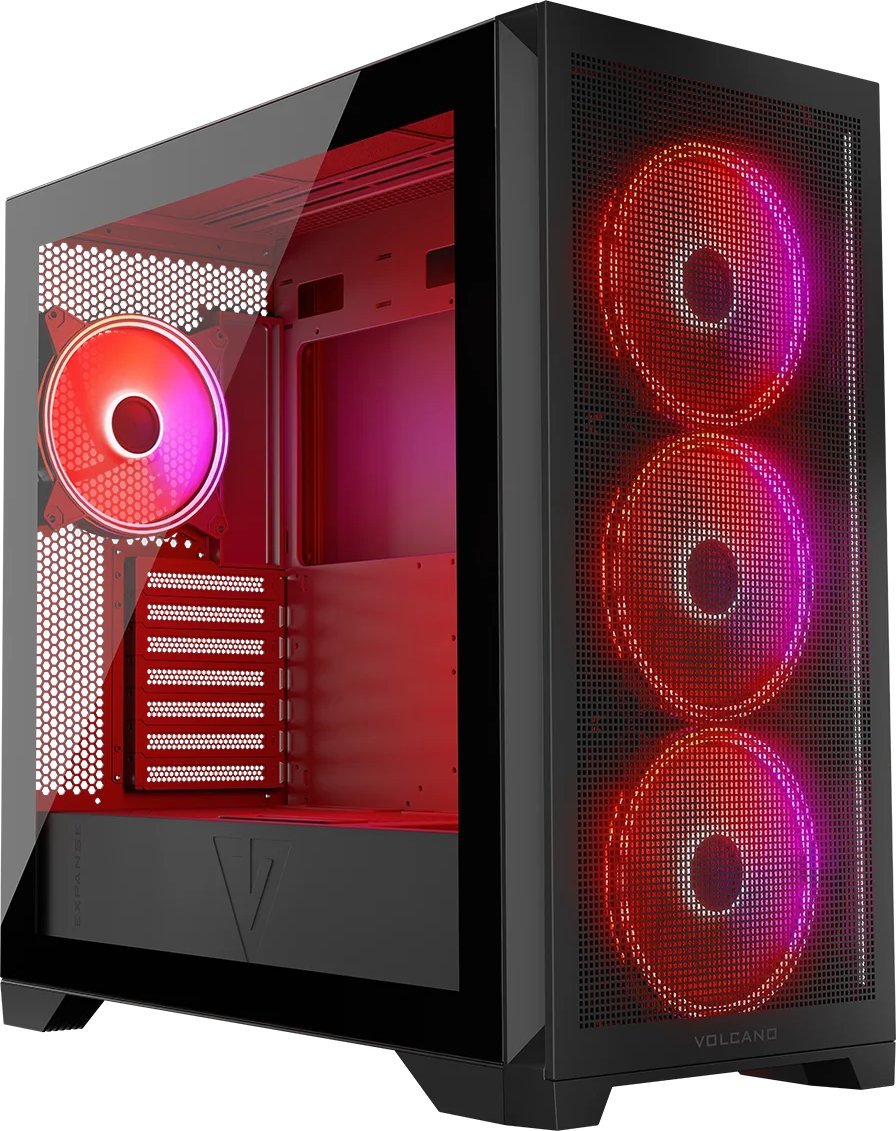 Obudowa Modecom Volcano Expanse S Apex ARGB czarna (AT-EXPANSE-SG-10-000000-0002)