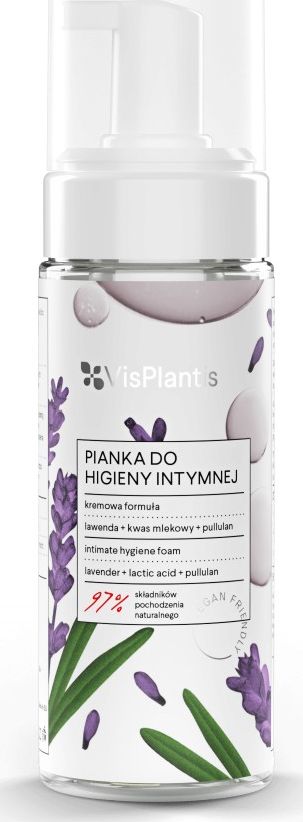 Vis Plantis Pianka do higieny intymnej Lawenda i Kwas Mlekowy 170ml