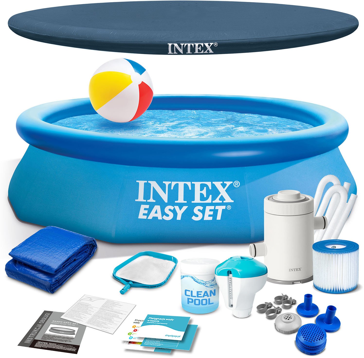 Intex Basen rozporowy Easy Set 305cm 16w1 (28122)