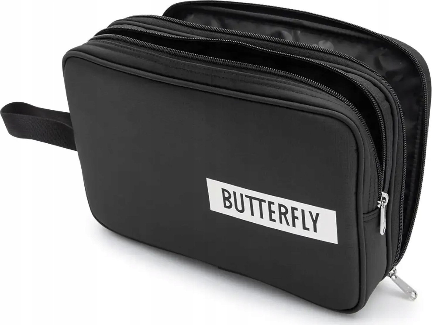 Butterfly Pokrowiec na Rakietkę do Tenisa Stołowego BUTTERFLY DOUBLE BLACK