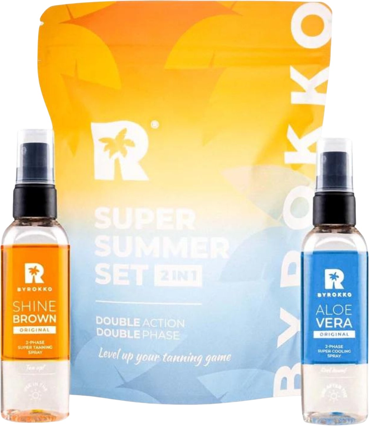Byrokko Summer Set Shine Brown Olejek + Aloe Vera Mgiełka 100ml