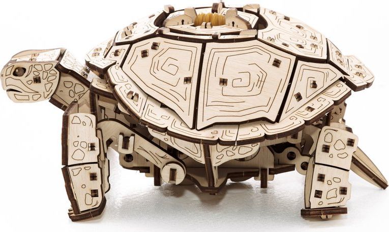 Ewa EWA Drewniane Puzzle 3D Żółw
