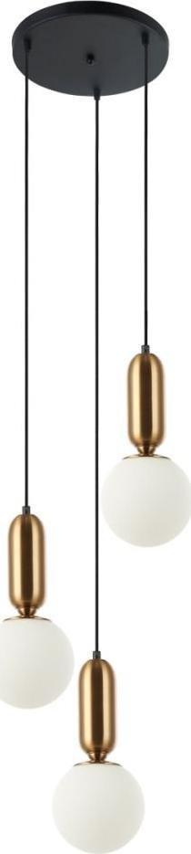 Lampa wisząca Italux Lampa wisząca ALDEVA PND-02340-3S-BRO Italux