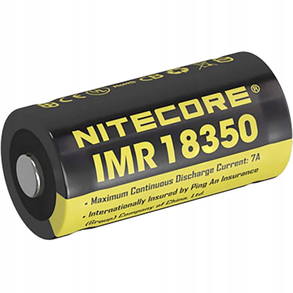 NiteCore IMR 18350 Special-batteri 18350 Litium 3.7 V 700 mAh