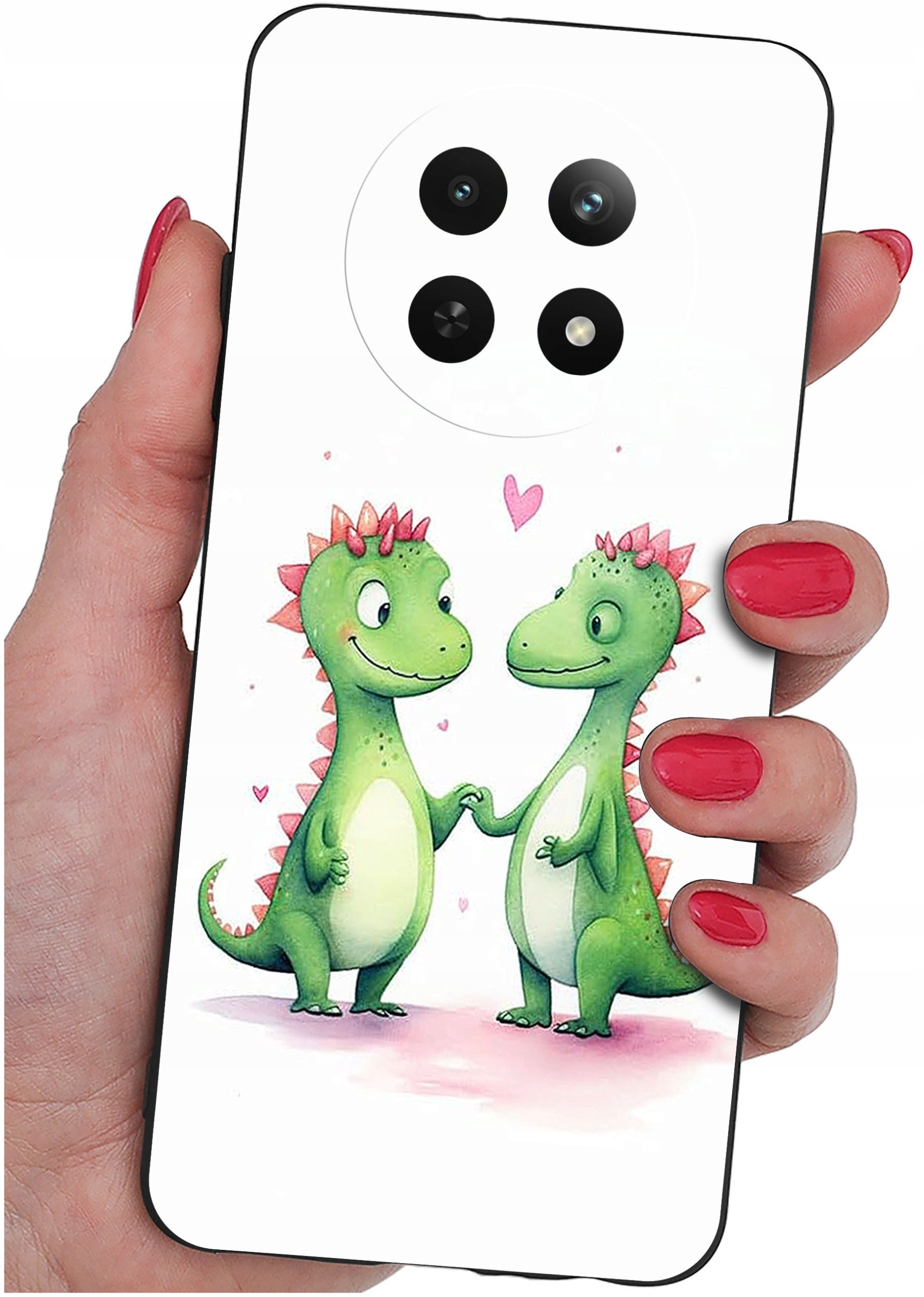 Etui do Realme 12 5G | 12x 5G WZORY |SILIKONOWE MATT CASE + SZKŁO 9H