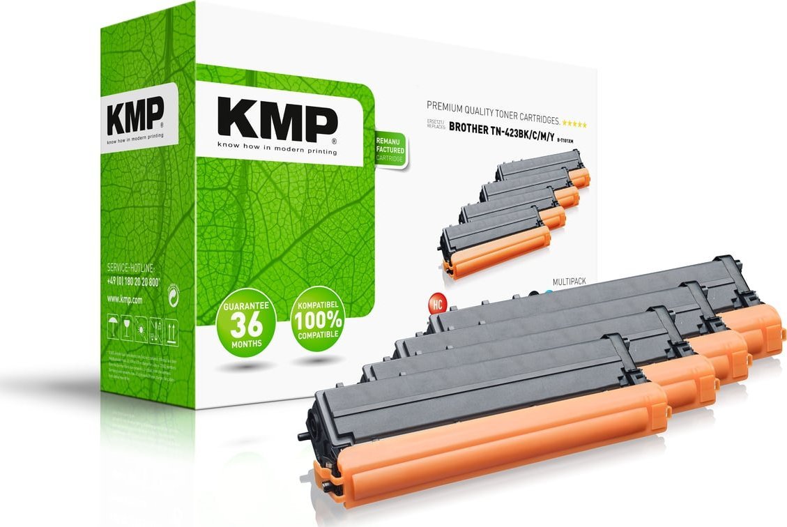Toner KMP KMP B-T101VX kaseta z tonerem 4 szt. Zamiennik Czarny, Cyjan, Purpurowy, Żółty