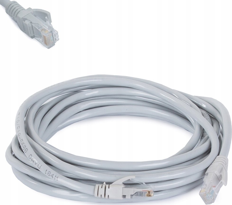 Verk Group KABEL SIECIOWY LAN CAT6 RJ45 SKRĘTKA ETHERNET 5m