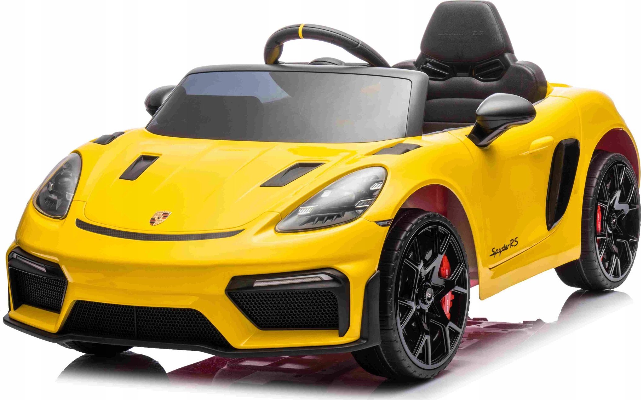 Pojazd Porsche Spyder RS 718 Żółty