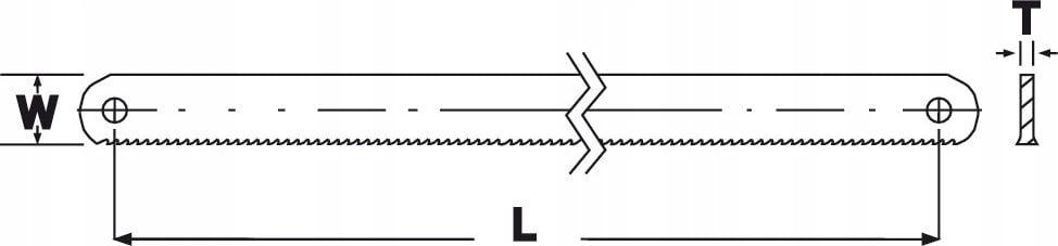 Bahco BRZESZCZOT RAMA 300x12.5/14 BIM SANDFLEX 3906 (min.zam 100 szt)