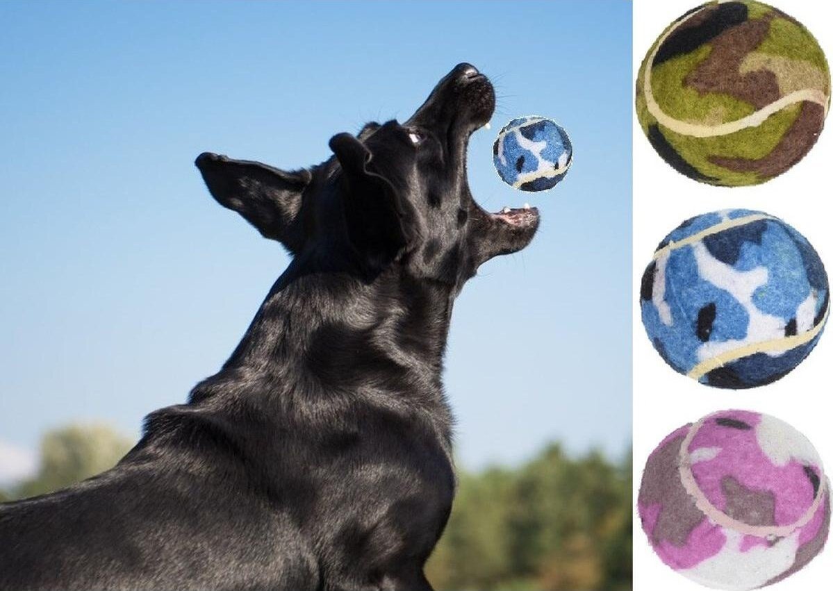 Koopman Piłeczki tenisowe dla psa 3szt