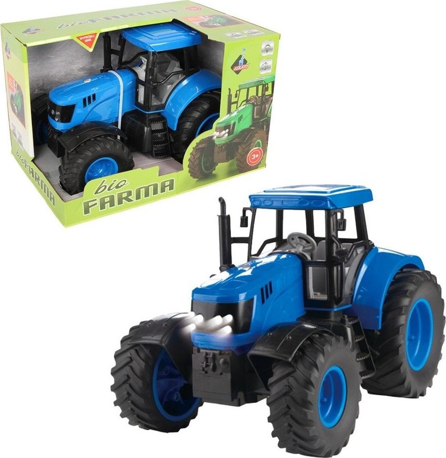 Traktor duży niebieski