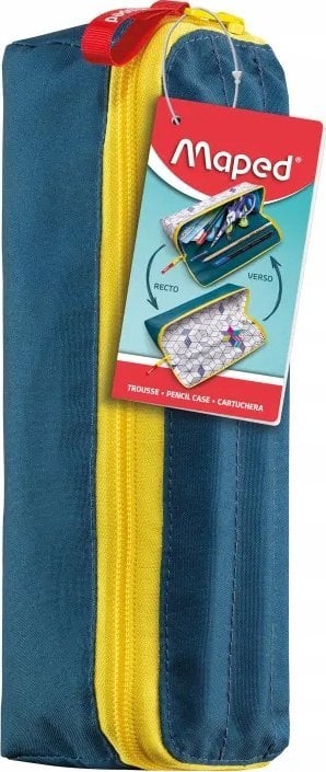 Piórnik Teka Piórnik Basic do pokolorowania zielony