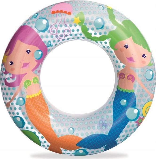 Bestway Koło plażowe dla dzieci, syreny, Bestway, 51 cm