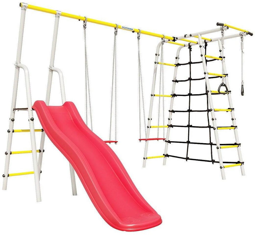 Plac Zabaw Małpka Plus | Zjeżdżalnia Drabinki Siedzisko | 100 kg