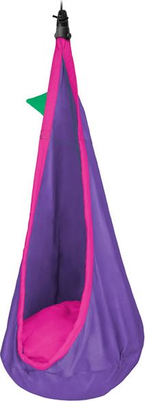 Joki Fotel hamakowy dla dzieci JOKI z zestawem montażowym, fuksja JCD70