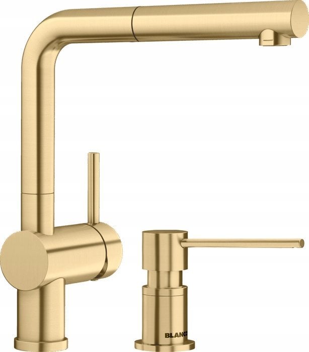 Bateria kuchenna Blanco Bateria LINUS-S Satin GOLD