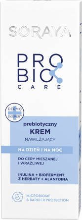 Soraya Probio Care prebiotyczny krem nawilżający do cery mieszanej i wrażliwej 50ml