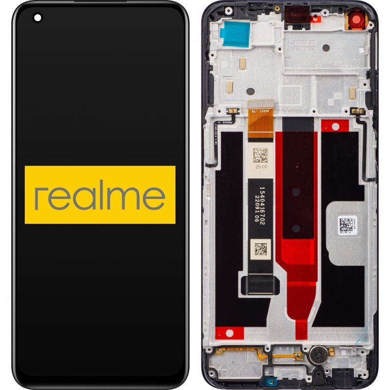 Oryginalny Wyświetlacz LCD Ekran do Realme 8 5G | RMX3241 | Czarny