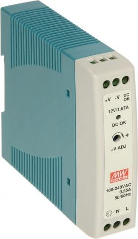 ZASILACZ IMPULSOWY MDR-20-12