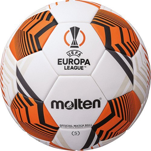 Molten Piłka do piłki nożnej Molten F5U5000-12 Europa League 2021/22 meczowa