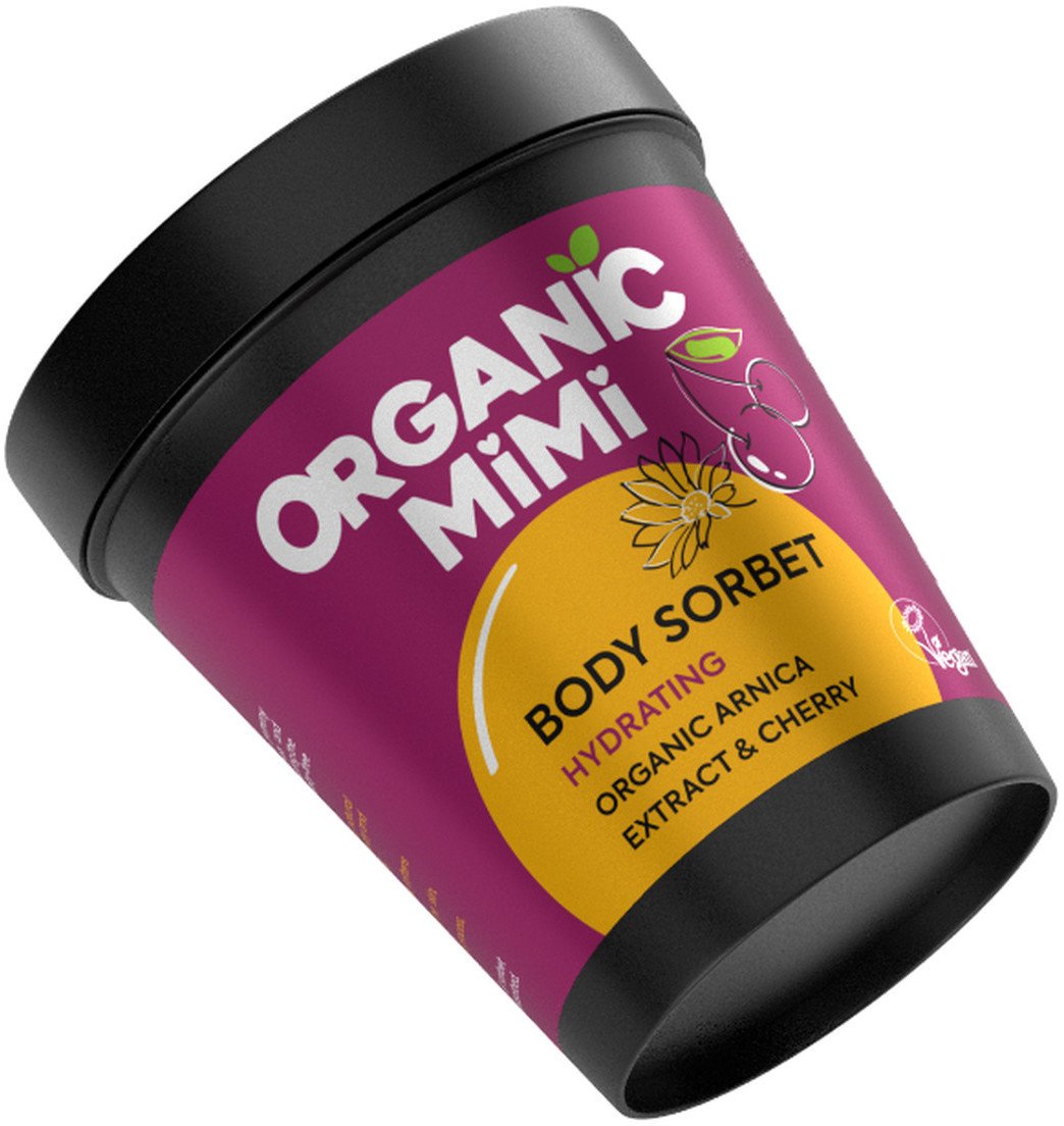 Organic Mimi Nawilżający sorbet do ciała Arnika i Wiśnia 200ml