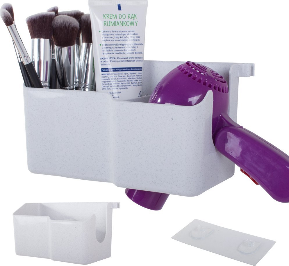 Verk Uchwyt na suszarkę wieszak półka organizer ścienny Uchwyt na suszarkę wieszak półka organizer ścienny