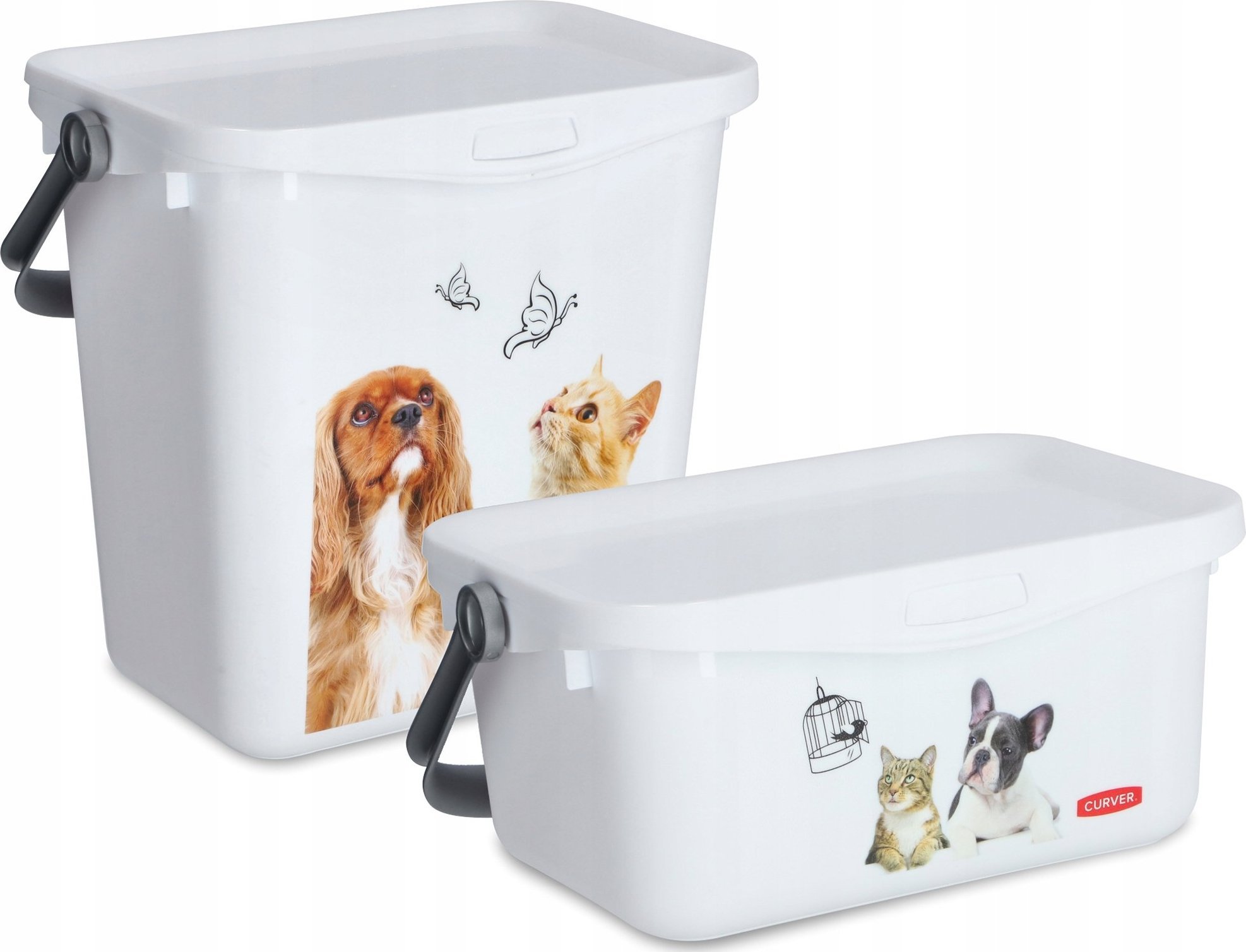 Kadax Curver Pojemnik Na Karmę Zabawki Dla Psa Kota 3 L