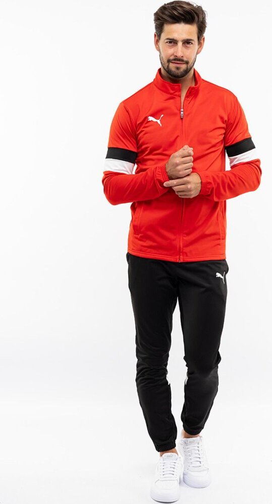 Puma Dres męski Puma Team Rise czerwono-czarny 658653 01 XL