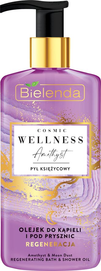 Bielenda Cosmic Wellness olejek do kąpieli i pod prysznic Amethyst i Księżycowy Pył 250ml