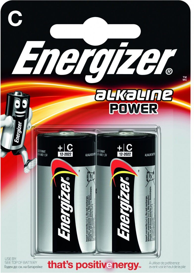 Energizer Bateria C / R14 2 szt.