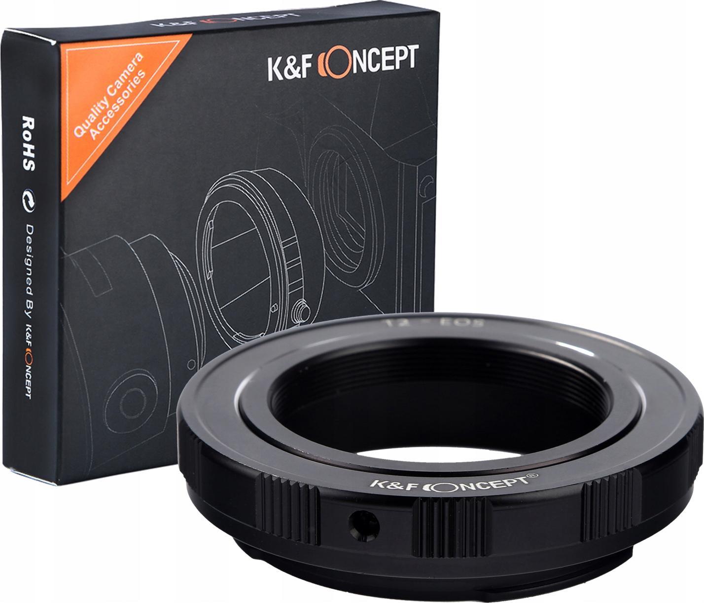 Kf Adapter Redukcja Do Canon Ef Ef-s Na T2 T-mount / Kf06.150